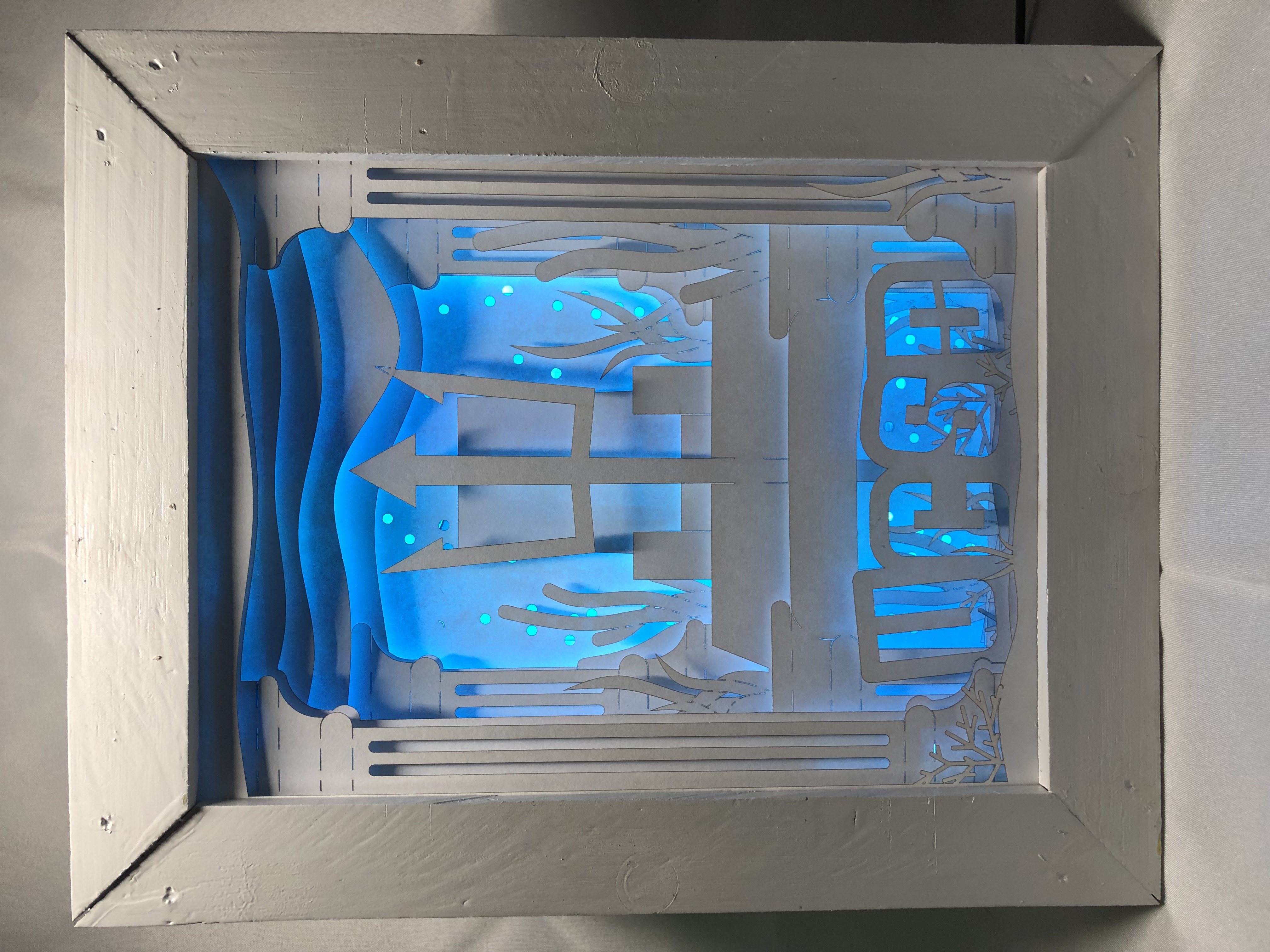 3D Lamp Display