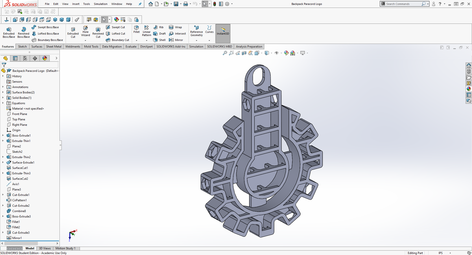Fabrication Operation