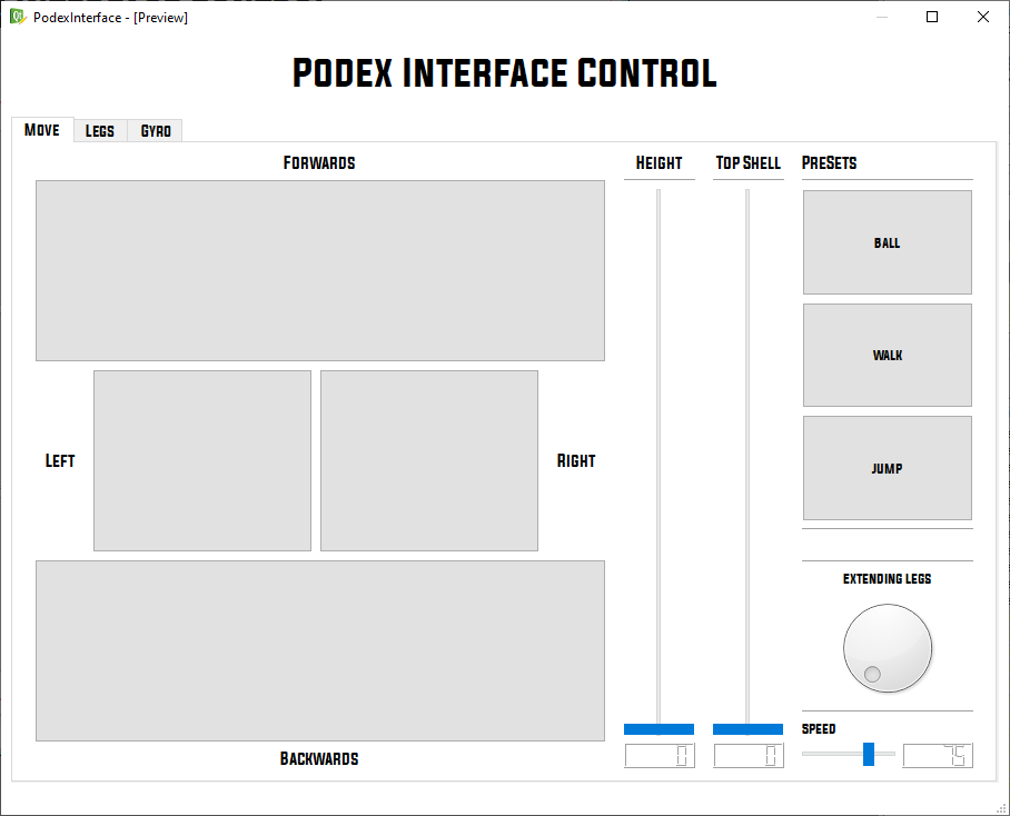 GUI Interface
